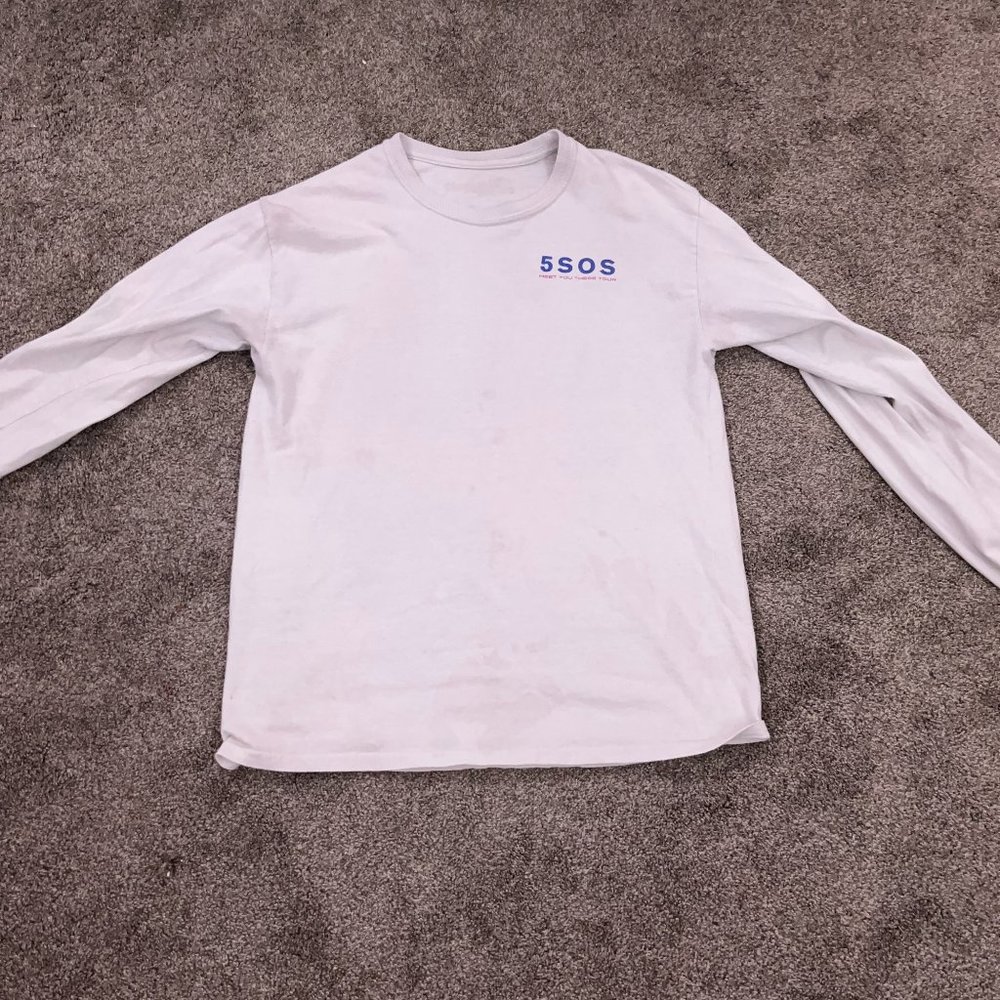 5 seconds of summer tour merch